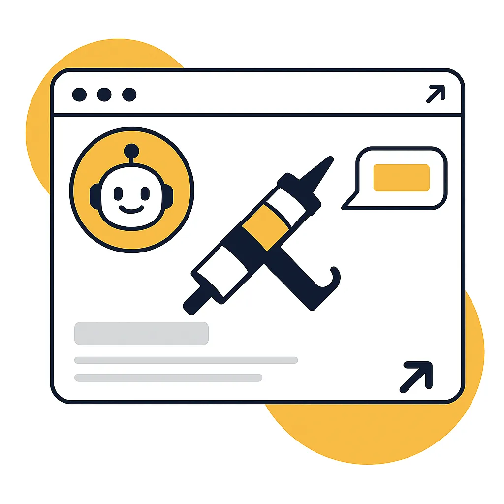 Lynn, the Belned chatbot, engaging in conversation with customers