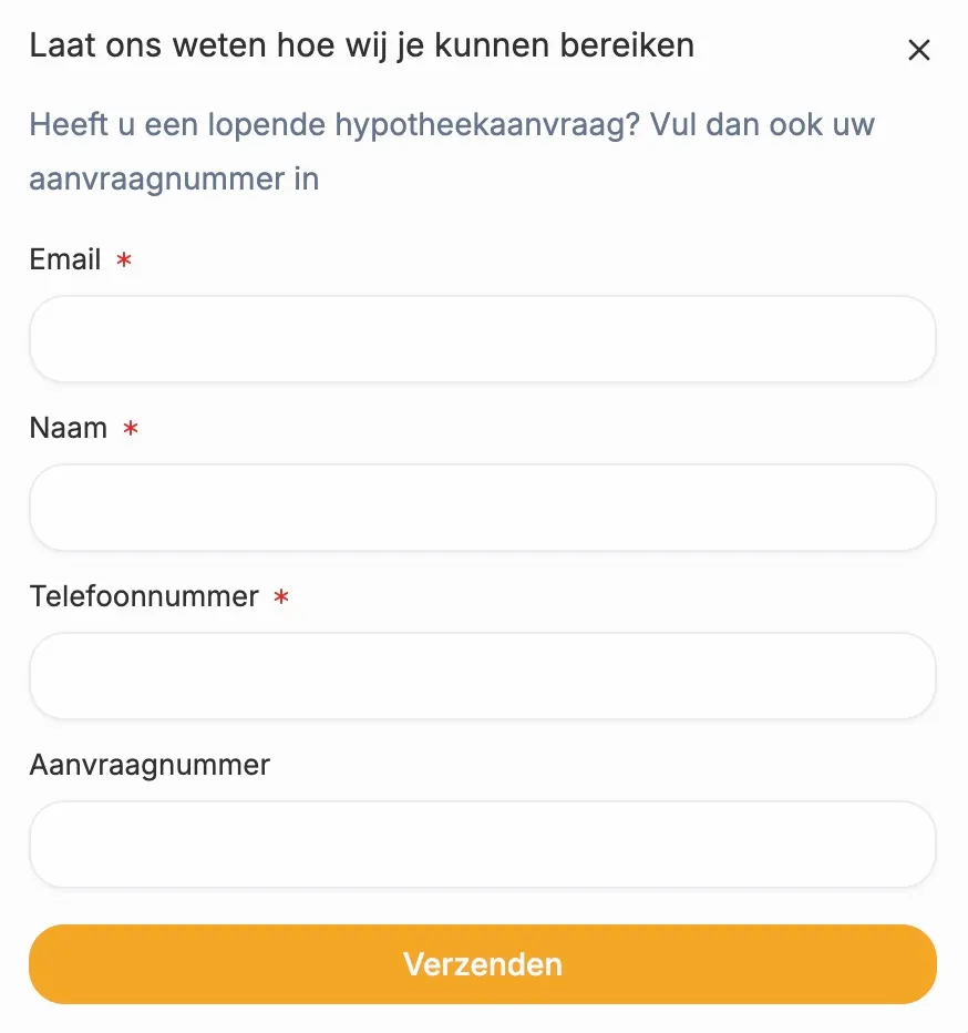 Chatbot helping a customer schedule an appointment at Hypadvies