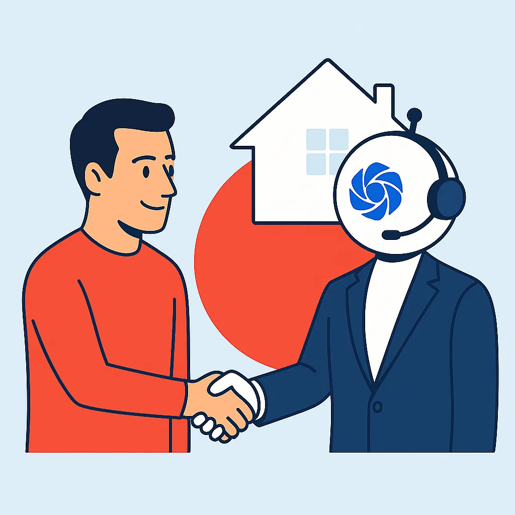 Dashboard showing 91.8% automated customer questions